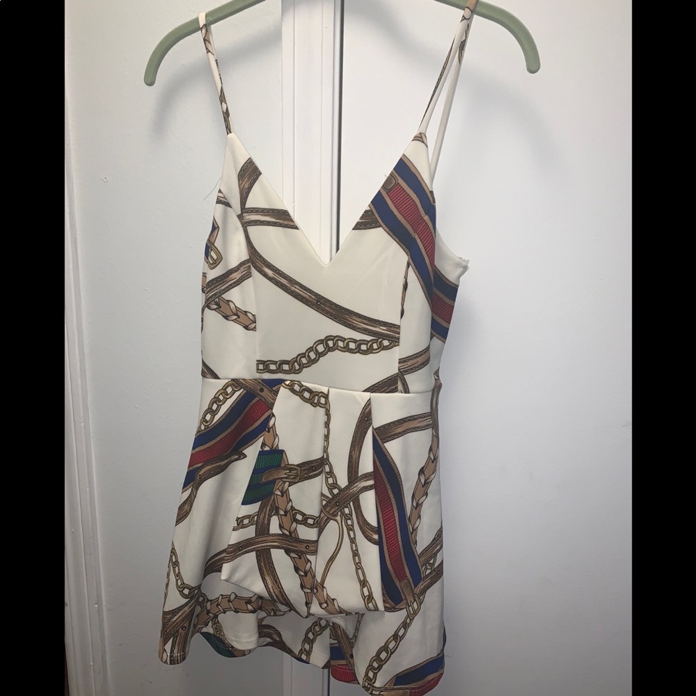 Fashion Nova Romper Size Medium